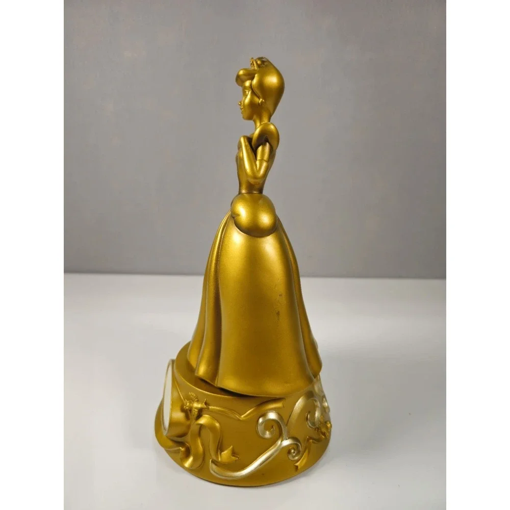 Disney Shopping Cinderella Gold Tone Statue Figurine Item 99364 Collectible